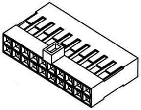 Buy FCI PV WIRE-TO-BOARD Connector Part Number 65846007LF Online