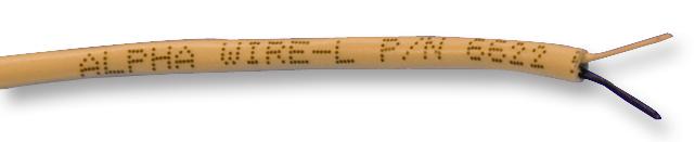 Alpha Wire Series 2576 Cabled Wire Assembly: 6624WH001