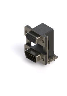 664-009-664-030 EDAC Dual Port Right Angle Connector | myMectronic