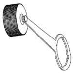 67-0300 WOODHEAD / MOLEX RJ-Lnxx Female Closure Cap | myMectronic