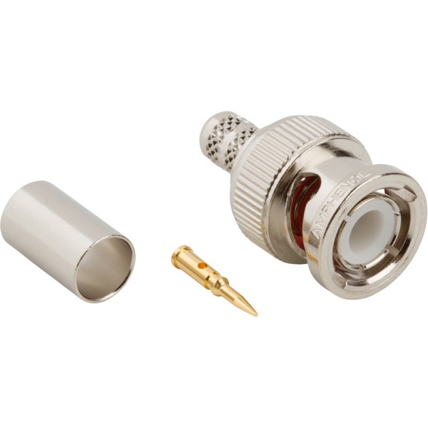 000-68175 AMPHENOL RF BNC Straight Crimp Plug | myMectronic