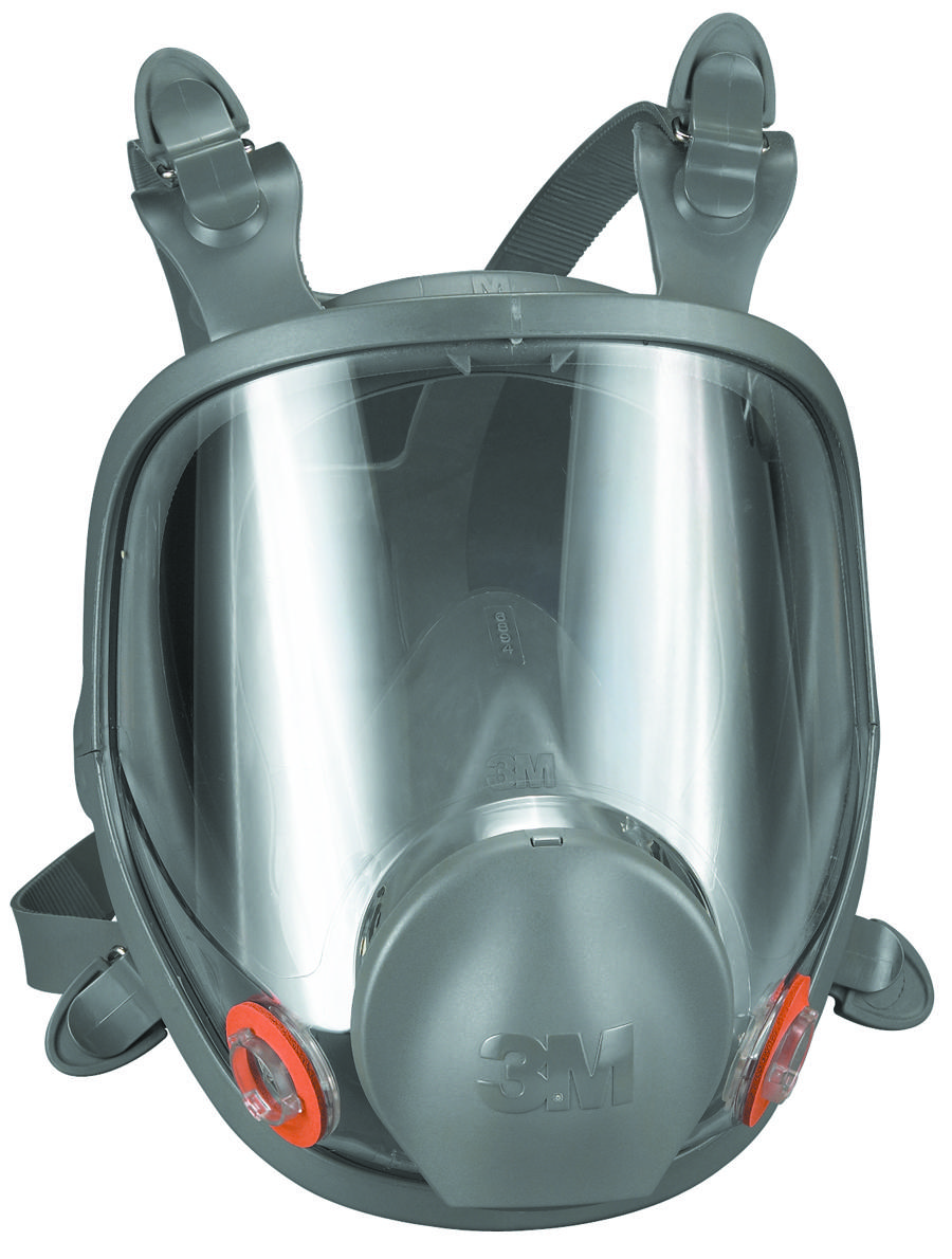 3M Series 6000 Full Facepiece Respirator: 6900DIN