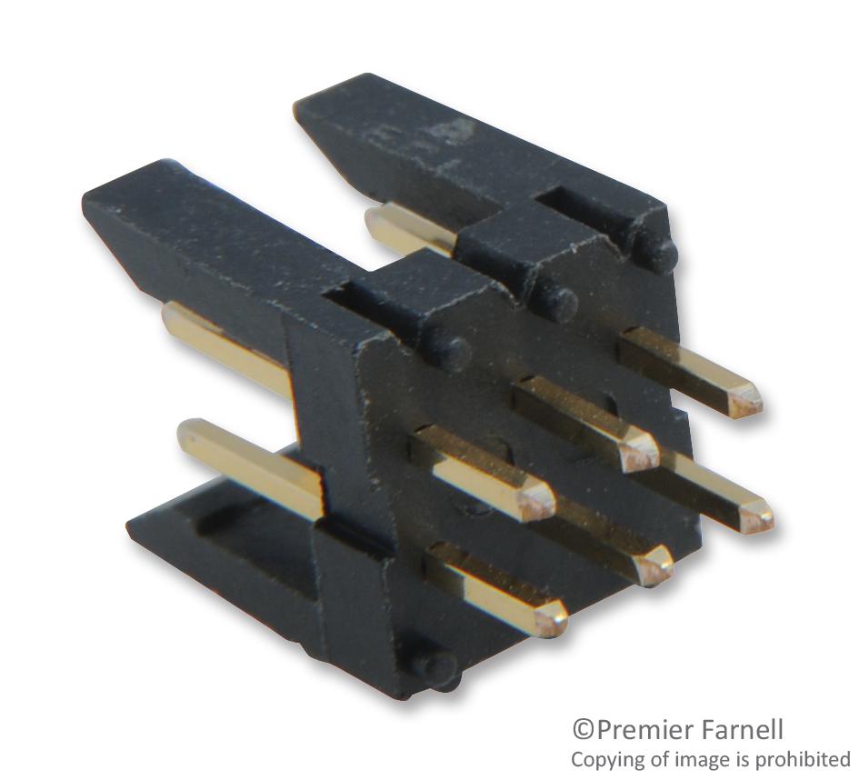 FCI Series 69168-106HLF Vertical Friction Latch Header