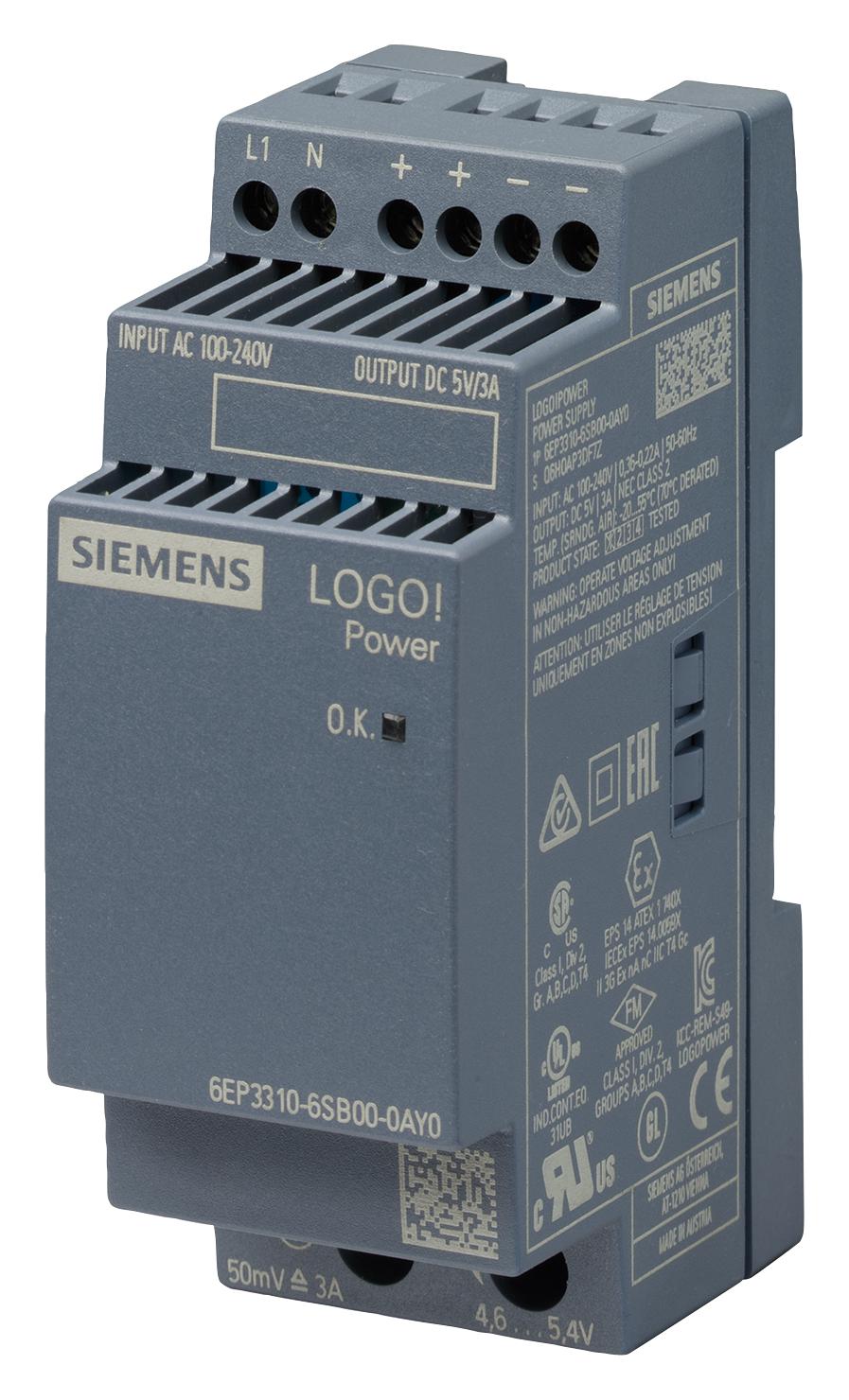 Buy Siemens Power Supply Part Number 6EP33106SB000AY0 Online