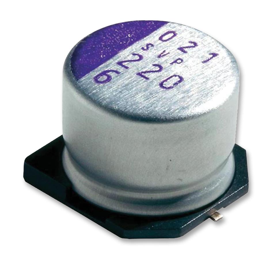 Panasonic Series SVPC Conductive Polymer Aluminum Capacitors: 6SVPC100MY