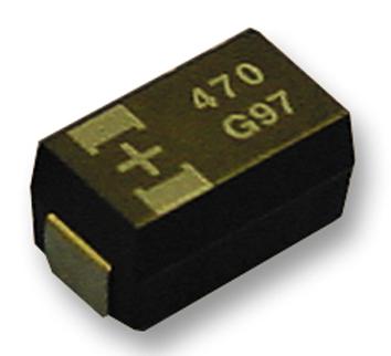 Panasonic Series POSCAP Conductive Polymer Tantalum Capacitors: 6TPB470M
