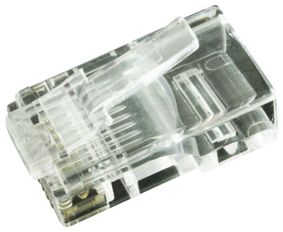 Multicomp Series Modular Ethernet Connector: 7001-8P8C-R