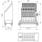 70.110.1653.3 WIELAND ELECTRIC DIN Rail Terminal Blocks | myMectronic