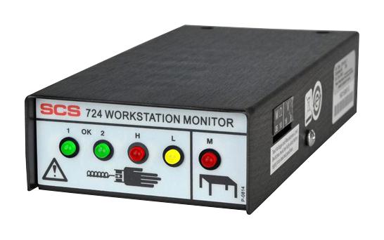 SCS Series 724 Workstation Grounding Monitor: 724MO