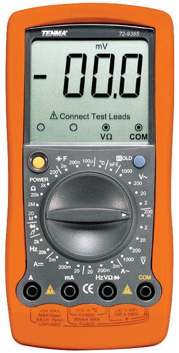 Buy TENMA Digital Multimeter Part Number 729385 Online