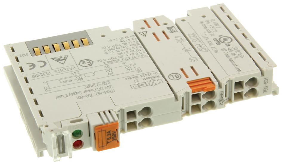 750-601 WAGO Supply Module with Fuse Holder | myMectronic