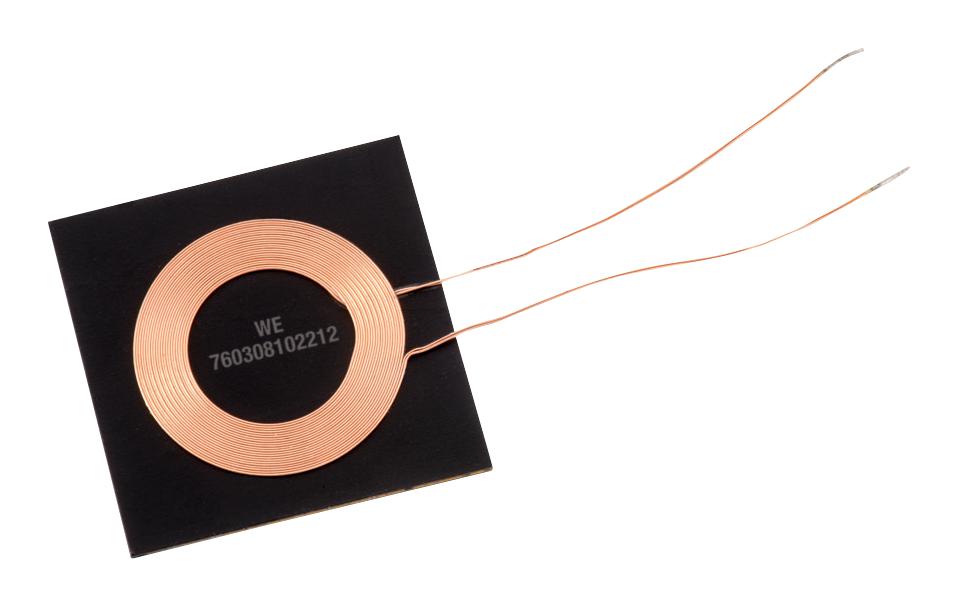 Wirth Elektronik 760308102212 – Reliable Wireless Power Receiver Coil for Industrial Applications
