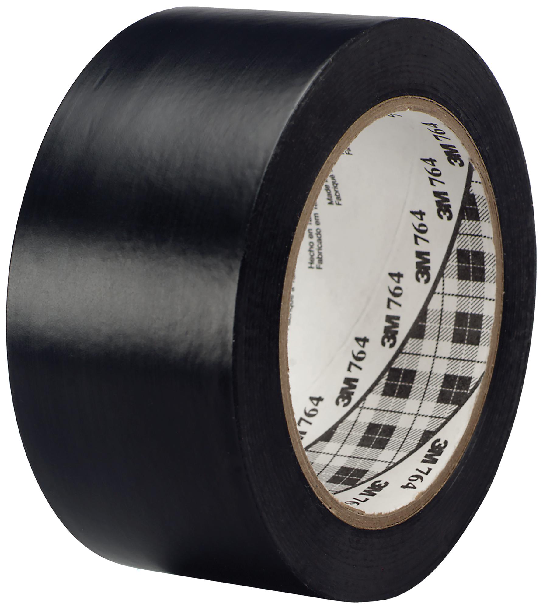 3M Series 764 Vinyl Tape: 76450MMBLACK