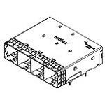 76866-0013 MOLEX / WALDOM iPass+ HD Cage and Receptacle | myMectronic