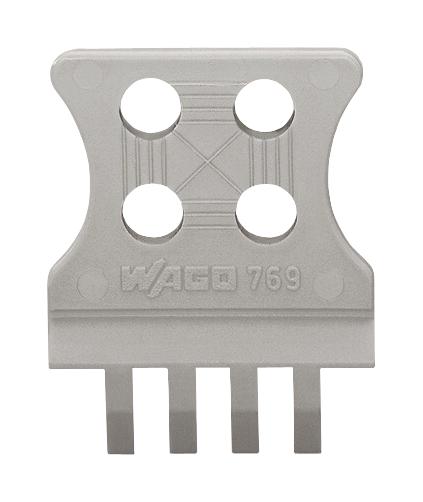 WAGO Series Strain Relief Plate: 6- to 9-Pole - Item No.: 769-413