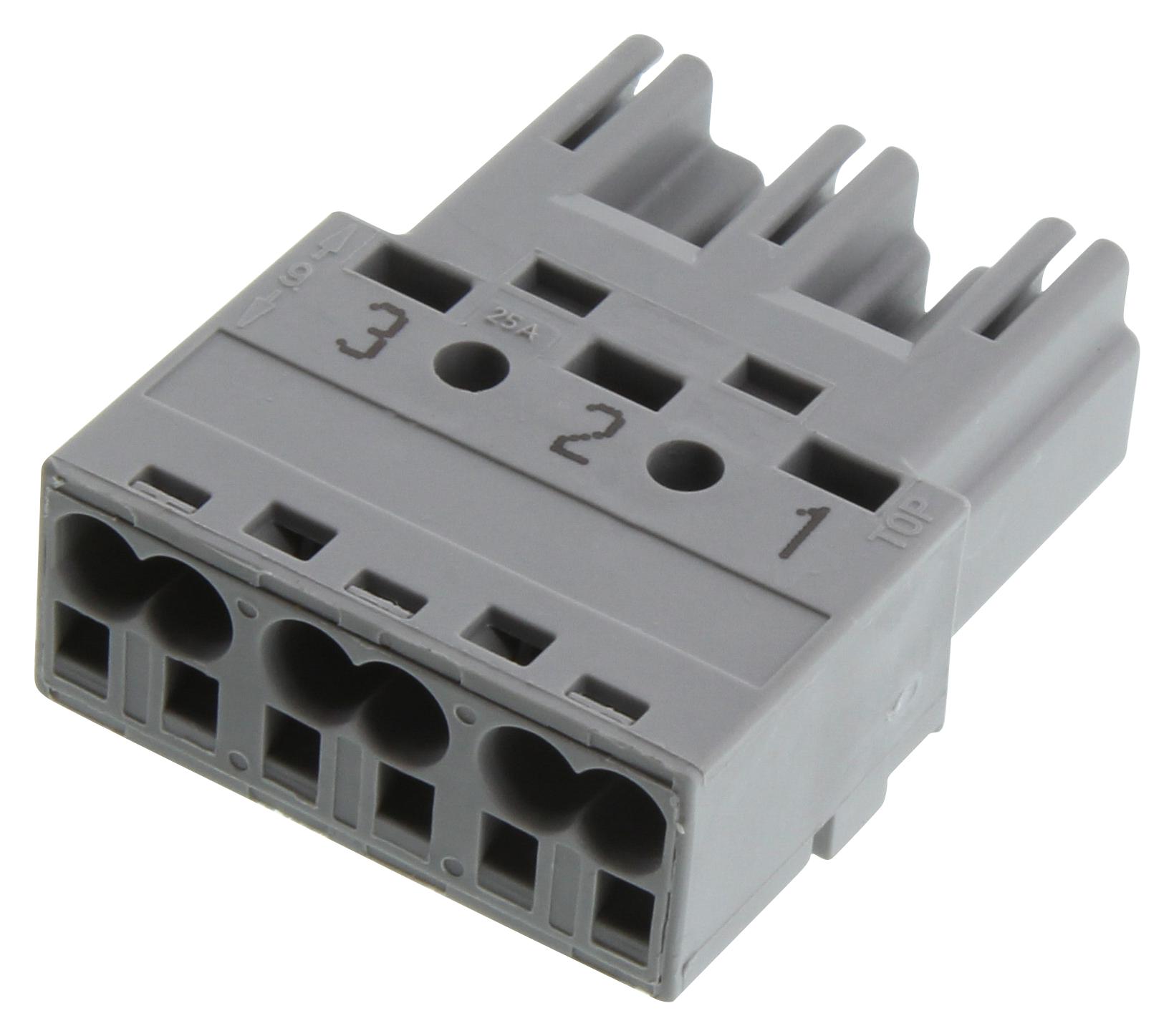 Buy WAGO 770-253 Plug 3-Pole Electrical Connector Online