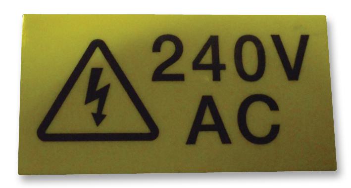 Premier Farnell 7827635 – Reliable Electrical Safety Labels for Industrial Applications