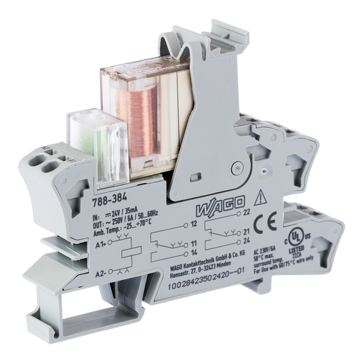 788-384 WAGO Relay Module with Contacts | myMectronic