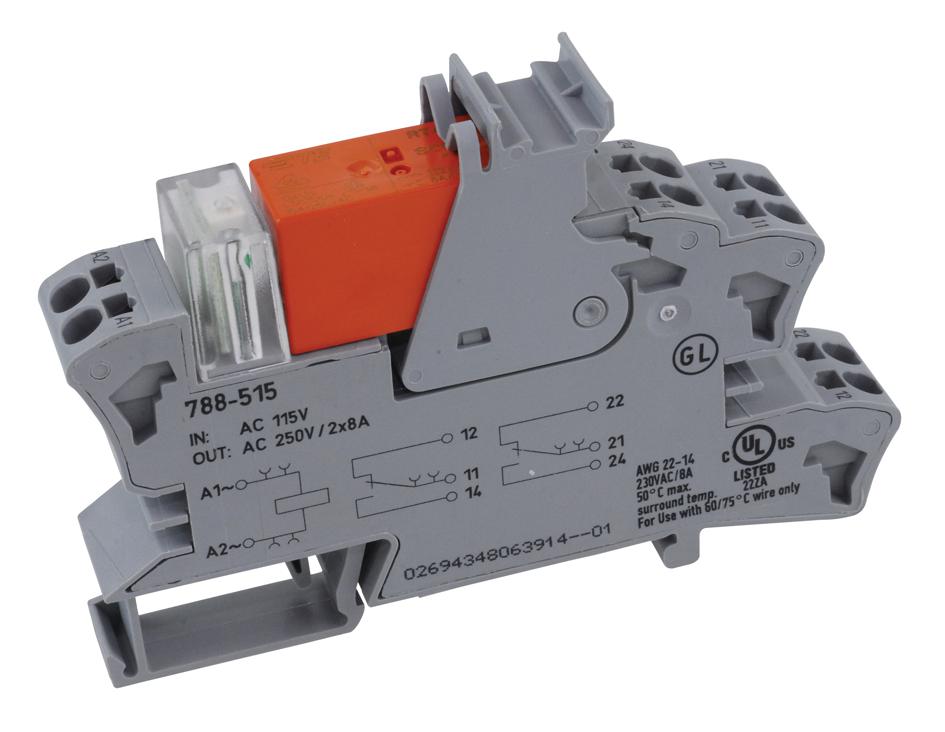 788-515 WAGO Miniature Switching Relay | myMectronic