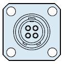 Glenair 80001202U– Reliable Military-Grade Circular Connectors for Industrial Use