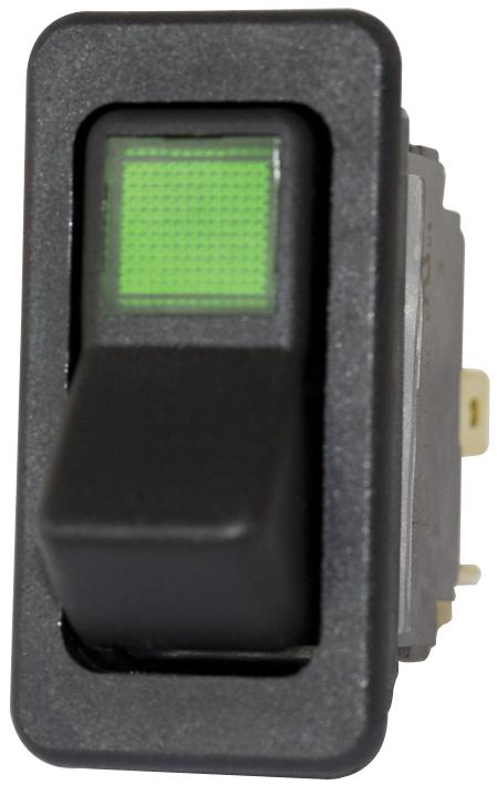 Eaton Series Euro Full-Size Rocker Switch: 8005K35N113V42