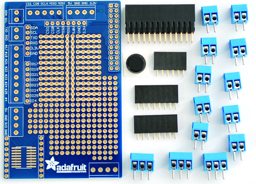 Adafruit Series Prototyping Pi Plate: 801