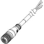 803000P03M050 WOODHEAD / MOLEX M12 Straight Female Connector | myMectronic