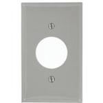 80704-GY Leviton 1-Gang Device Wallplate | myMectronic