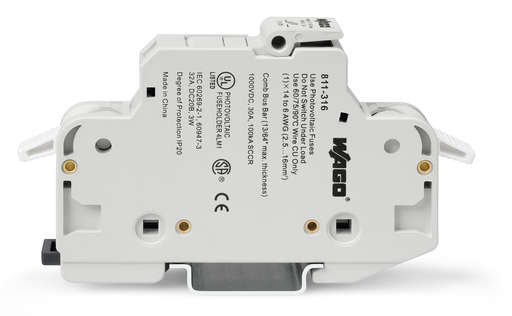 811-316 WAGO 2-conductor fuse terminal block | myMectronic