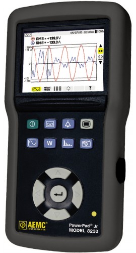 AEMC Series PowerPad Jr. Power Quality Analyzer: 8230