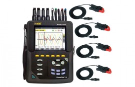 AEMC Series PowerPad Power Quality Analyzer: 8336w4MN193BK
