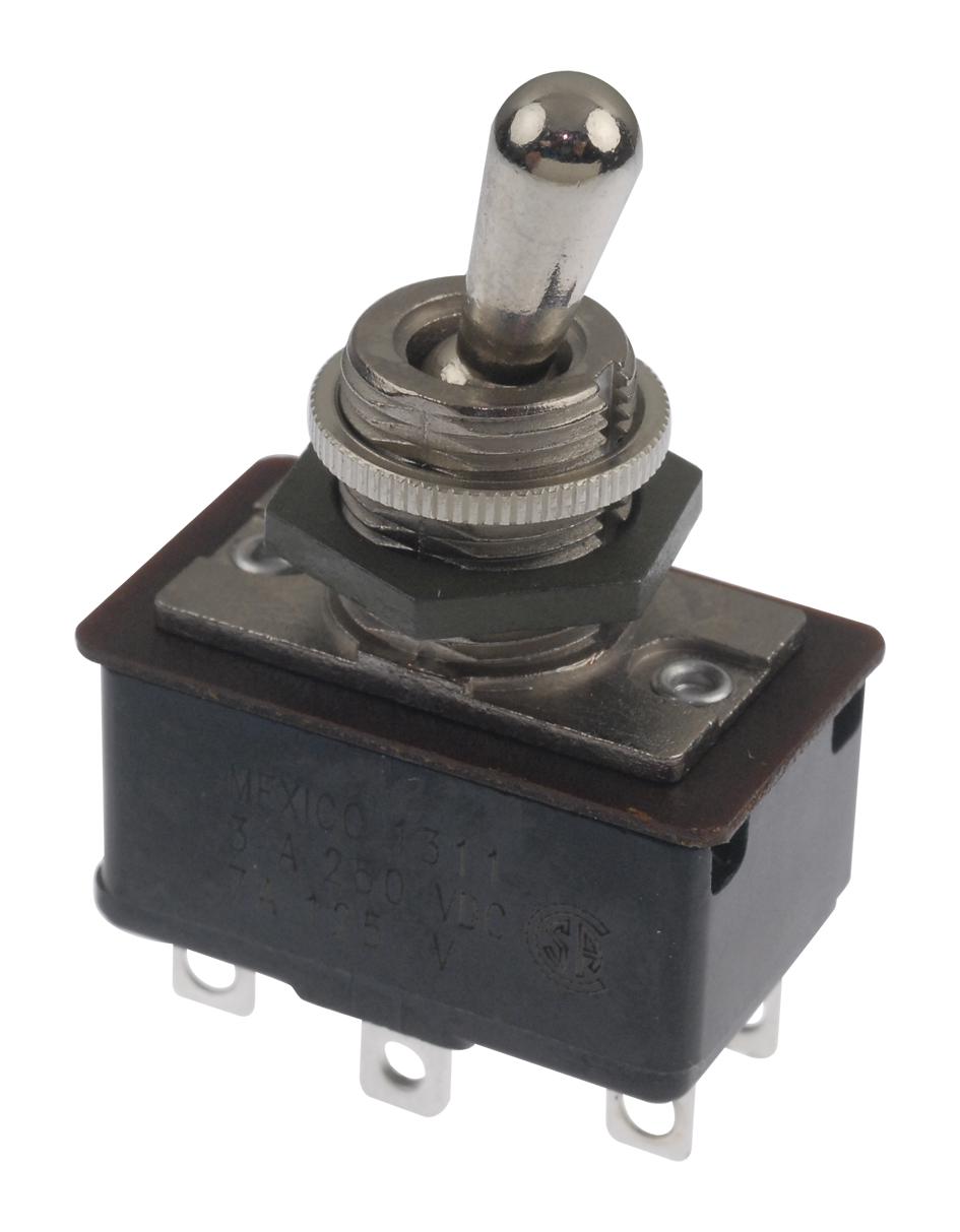 Eaton Series DPDT Toggle Switch: 8373K107