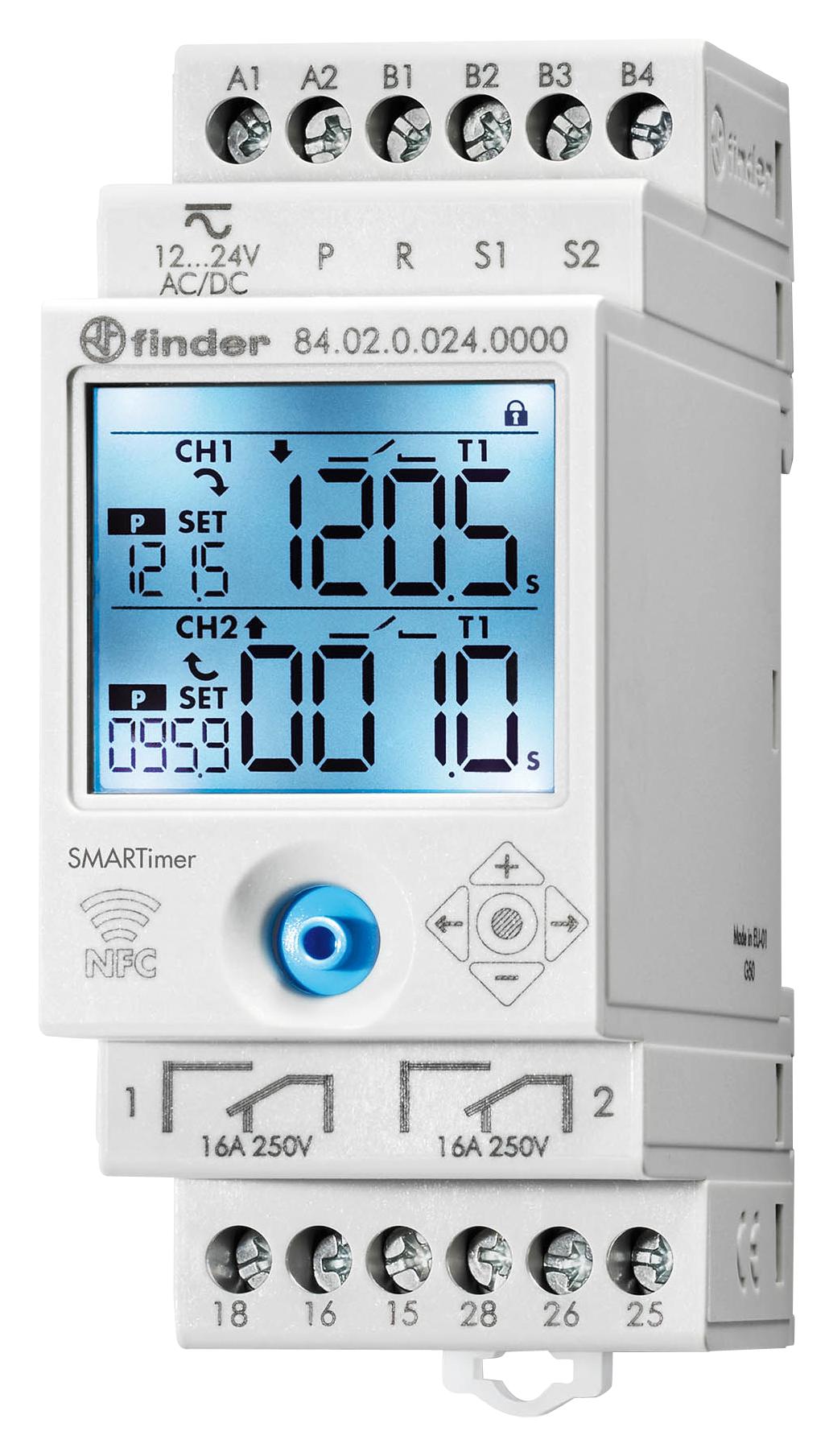 Finder 8402002400 – Reliable Multi-function Timer for Industrial Applications