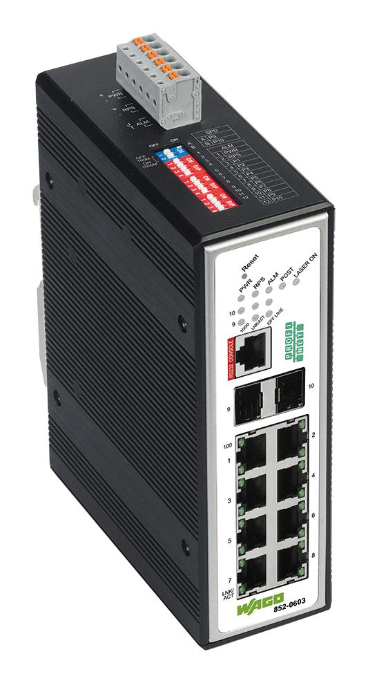 Buy WAGO Ethernet Switch Part Number 852603 Online