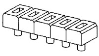 AMP 859201 – Reliable Header Connector for Industrial Applications