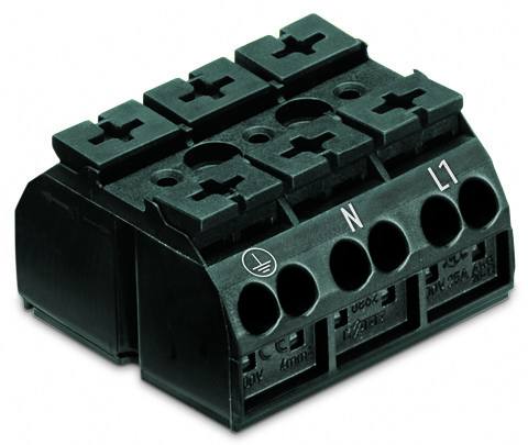 Buy WAGO 4 Conductor Chassis Mount Terminal Strip Part Number 8621503 Online