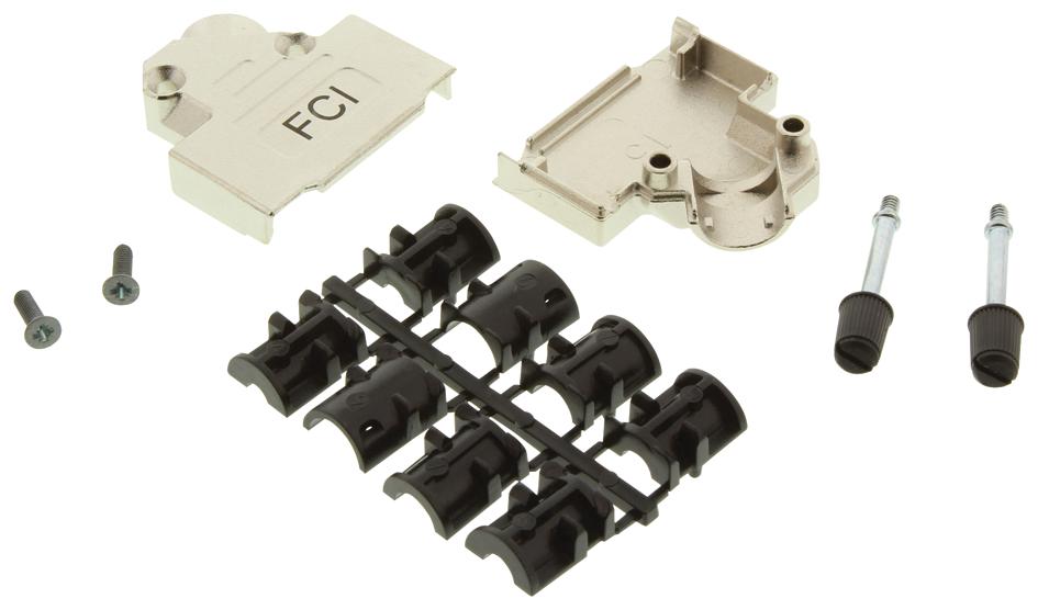 Amphenol 8655MHRA1501LF – Reliable EMI/RFI Shielded Metal Hood for Industrial Applications