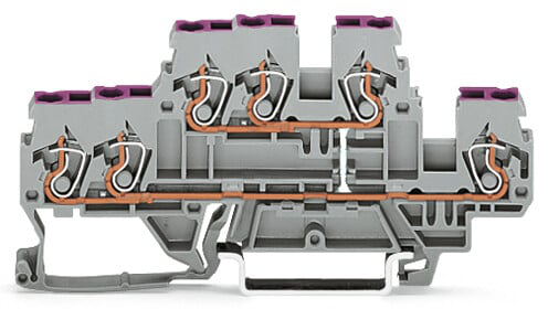 870-539 WAGO 3-conductor double-deck terminal block | myMectronic