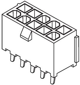 Buy Molex Mini-Fit Jr. Power Connectors Part Number 874270642 Online