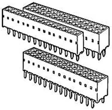 FCI 87606314LF – Reliable Vertical Receptacle for Industrial Applications