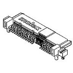 87975-1002 MOLEX / WALDOM SAS 6G Receptacle Connector | myMectronic