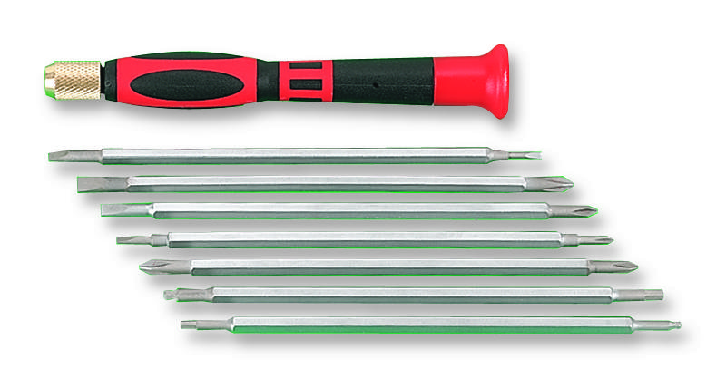 Duratool Series Precision Screwdriver Set: 8PK081BF