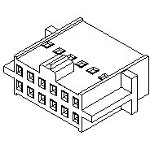 90160-0134 MOLEX / WALDOM C-Grid III Crimp Housing | myMectronic