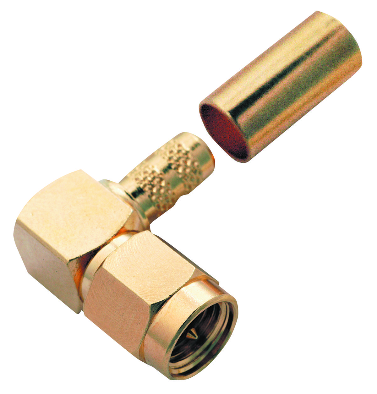 Amphenol Series SMA Right-Angle RF Connector: 9019881RFX
