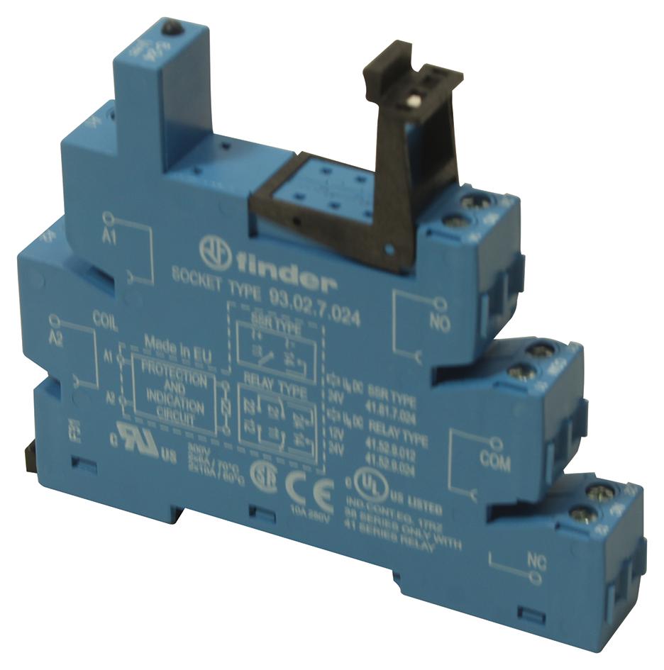 Findenet Series 41 Relay Socket: 93027024