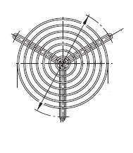 9500-2-4039 ebm-papst Centrifugal Blower Guard Grille | myMectronic