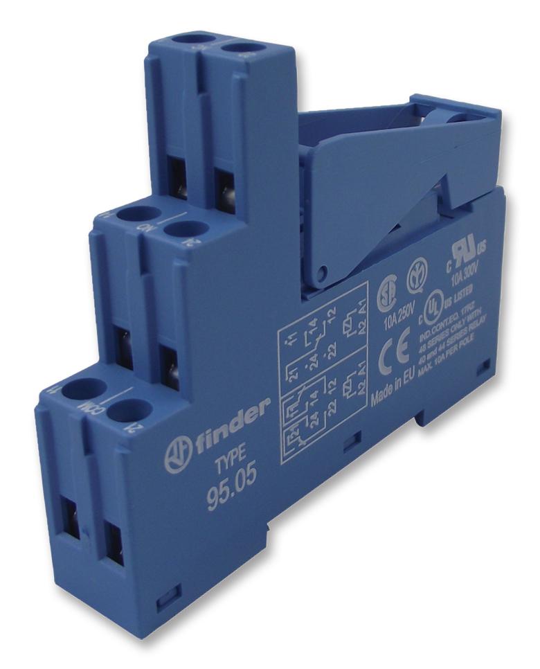 Findenet Series 95.05 Relay Socket: 9505SPA