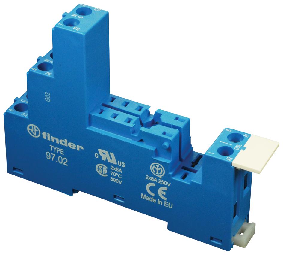 Industrial Components 9702 – Reliable Relay Socket for Industrial Applications