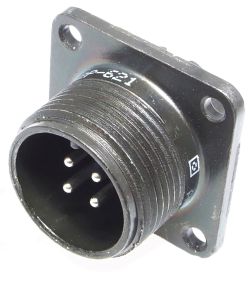Amphenol Series 97 MIL-DTL-5015 Connector: 973102A14S7P621