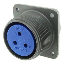 Amphenol 973102A203S – Reliable MIL-DTL-5015 Connectors for Industrial Applications